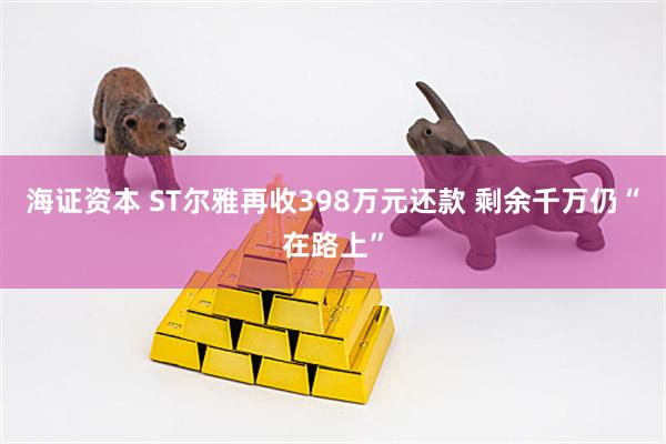 海证资本 ST尔雅再收398万元还款 剩余千万仍“在路上”